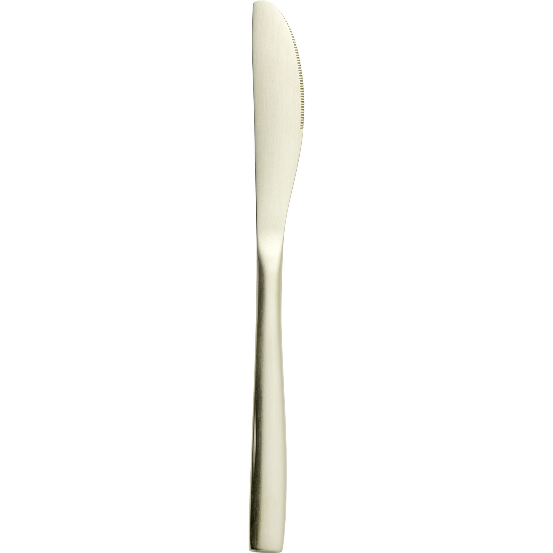 Besteckserie "MiCo Mixed Colors" satin Tafelmesser "Champagne"